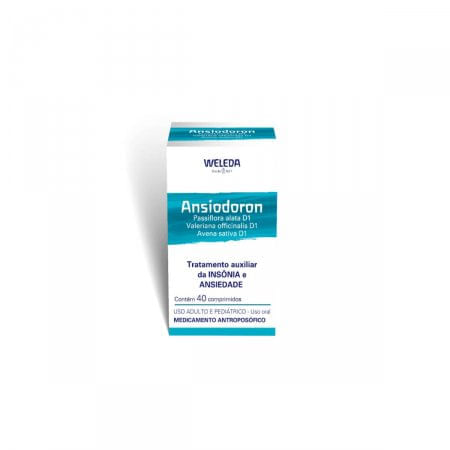 Ansiodoron 0.333g + 0.05g + 0.25g Comprimido - Caixa com 40 Comprimidos