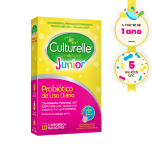 Culturelle Junior 5BIUFC Comprimido Mastigável - Caixa com 10 Comprimidos