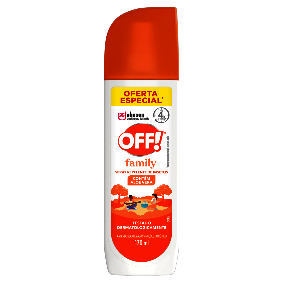 OFF! Family Repelente em Spray 170mL