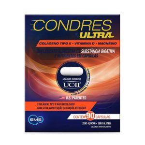 Condres Ultra Colágeno Tipo ll + Vitamina D 90 Cápsulas