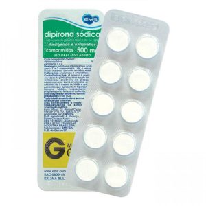 Dipirona 500mg Blíster com 10 Comprimidos