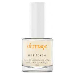 Nail Force Dermage Base Fortalecedora de Unhas - Frasco com 8mL
