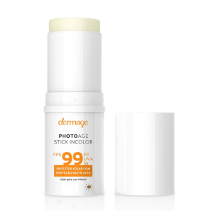 Protetor Solar Facial FPS99 Stick Photoage Sem Cor 12g