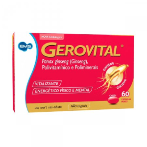 Gerovital  Cápsula Mole - Caixa com 60 Cápsulas