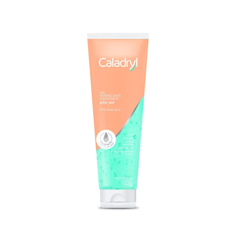 Caladryl Aloe Vera Pós-Sol Gel 120g