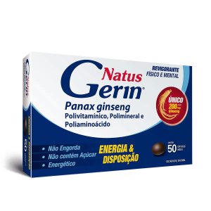 Natus Gerin  Cápsula Mole - Caixa com 50 Cápsulas