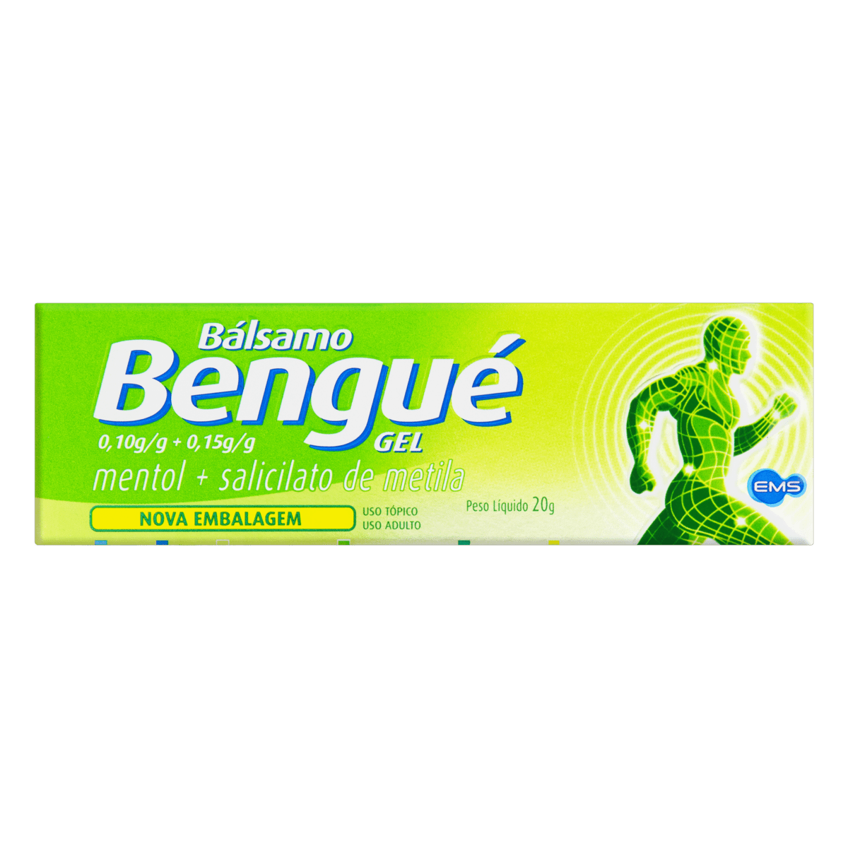 Balsamo Bengue 0.1g/g + 0.15g/g Gel Dermatológico - Bisnaga com 20 g