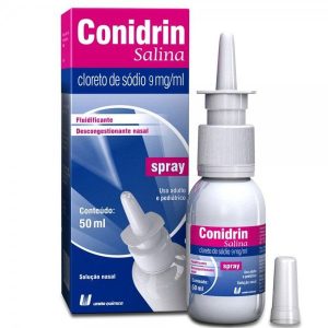 Conidrin Salina 9mg/mL Solução Nasal - Frasco com 50 mL