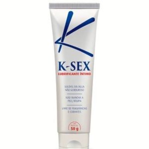 Gel Lubrificante Íntimo K-Sex sem perfume, 50g