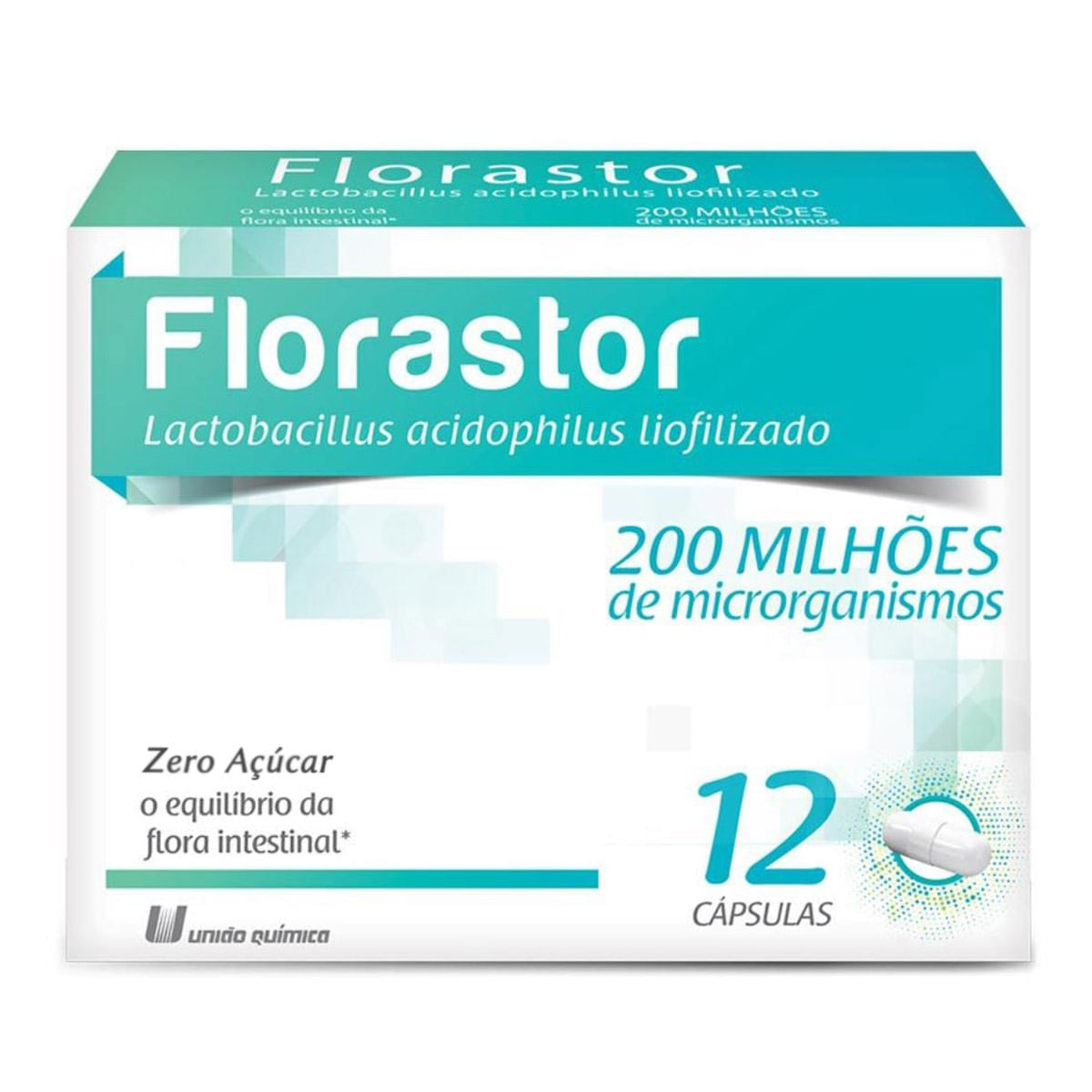 Florastor Probiótico 12 Cápsulas