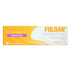 Foldan 50mg/g Pomada Dermatológica - Bisnaga com 45 g