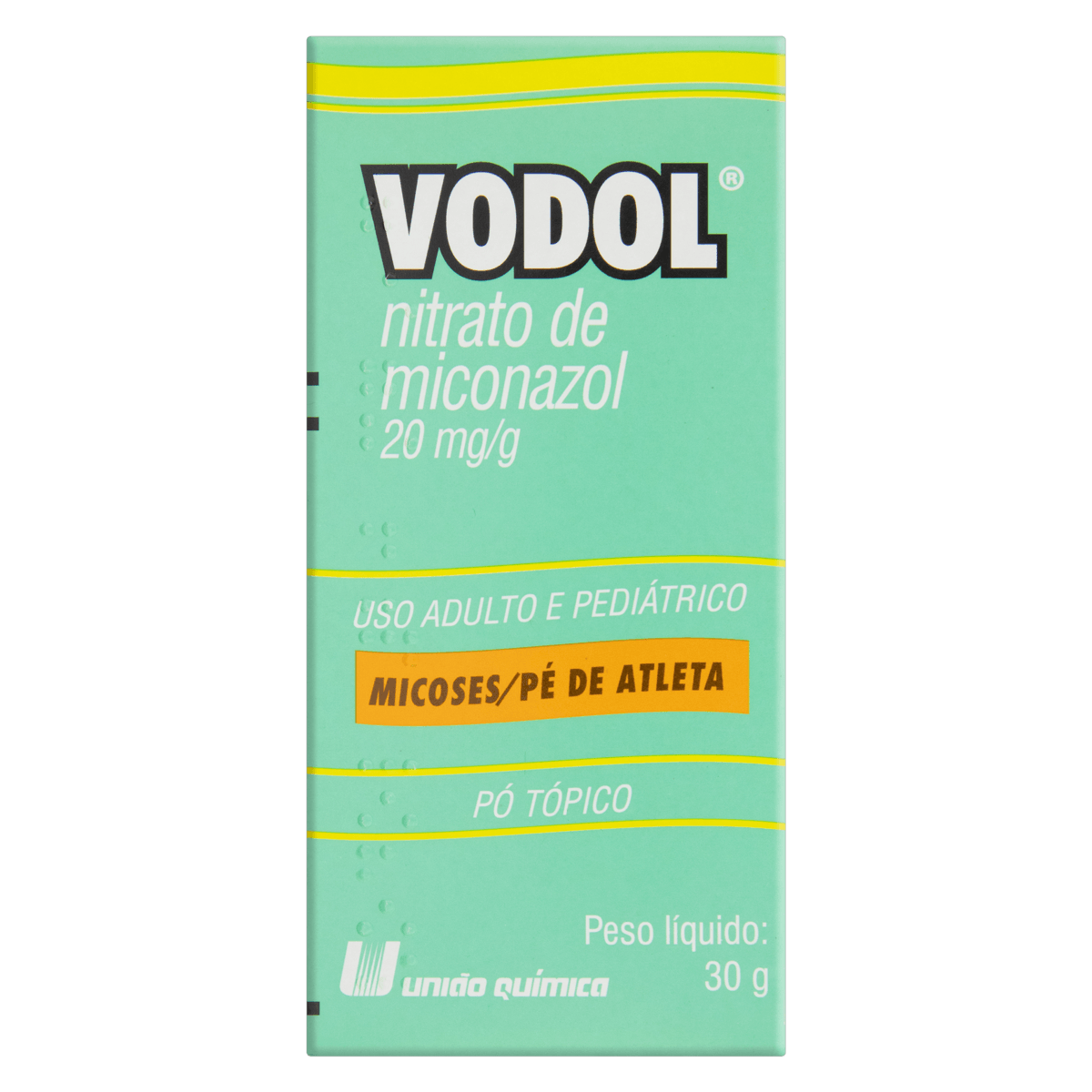 Vodol 20mg/g Pó Tópico - Frasco com 30g