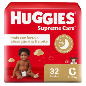 Fralda Huggies Supreme Care Disney Baby G - 32 unidades