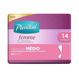 Protetor Diário Plenitud Femme Médio 14 Unidades