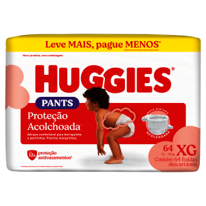 Fralda Roupinha Huggies Supreme Care XG 64 Unidades