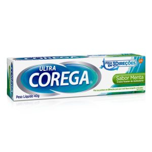 Creme Fixador de Dentadura Corega Ultra Menta 40g