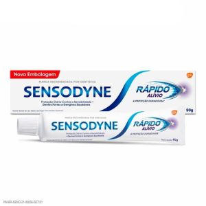 Pasta de Dente Sensodyne Rápido Alívio Branqueador 90g