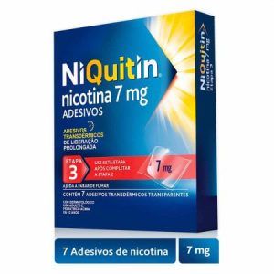 Niquitin 7mg Adesivo Transdérmico - Envelope com 7 Adesivos