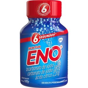Sal de Fruta Eno 2.13g + 2.31g + 0.5g Pó efervescente Tradicional - Frasco com 100g