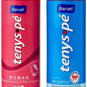 Desodorante Para Pes Tenys Pe Original  Talco 1 unidade com 100g + 50% desconto na 2ª unidade