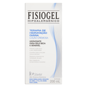 Fisiogel Terapia de Hidratação Diária Loção Cremosa 200mL