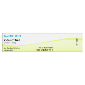 Vidisic Gel 2mg/g Gel Oftálmico - Tubo com 10 g