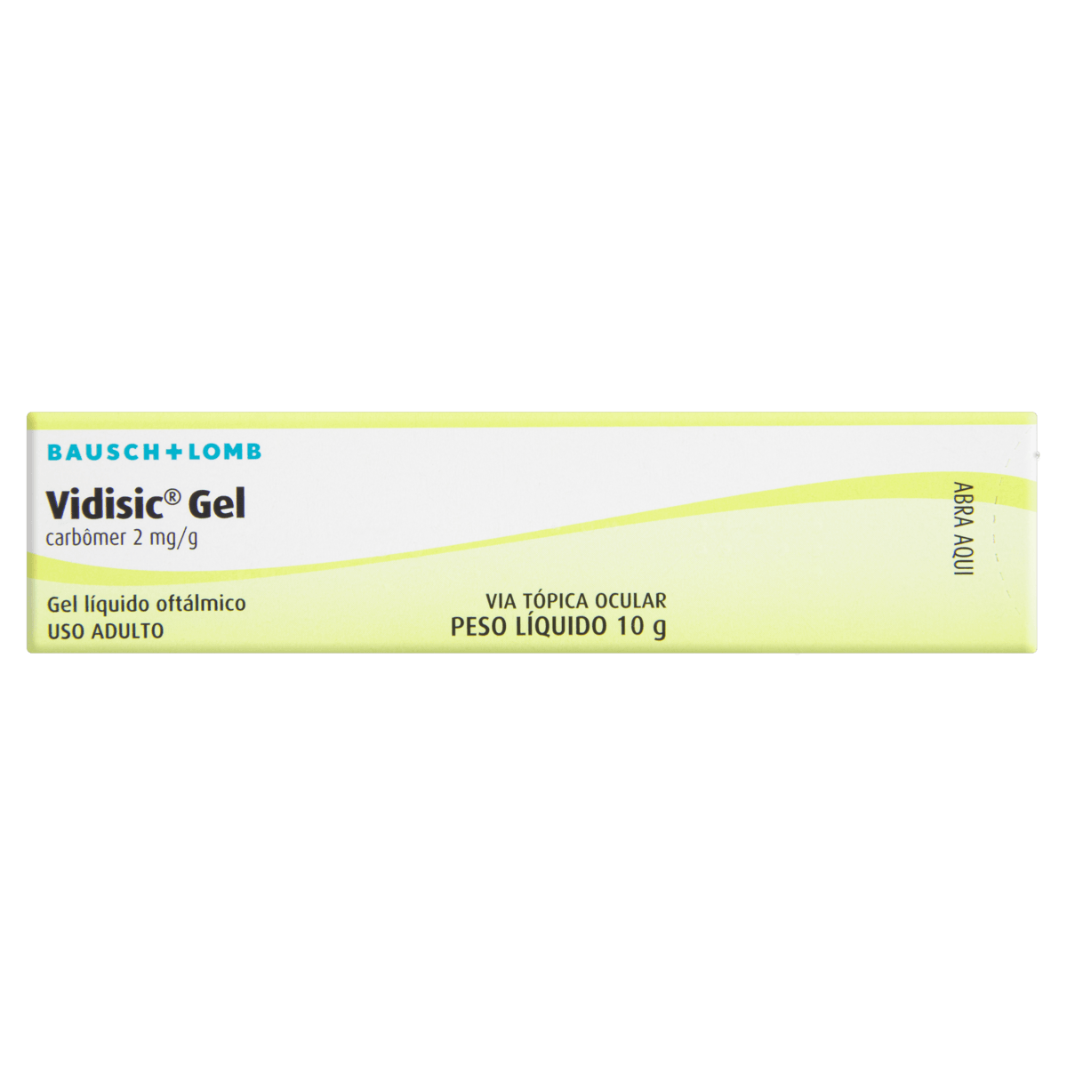Vidisic Gel 2mg/g Gel Oftálmico - Tubo com 10 g