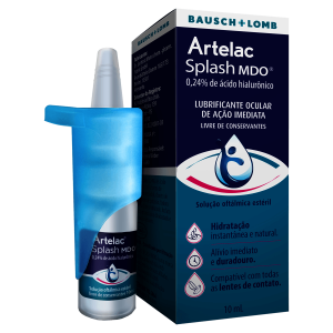 Lubrificante Ocular Artelac Splash MDO 0,24% Colírio Frasco com 10mL