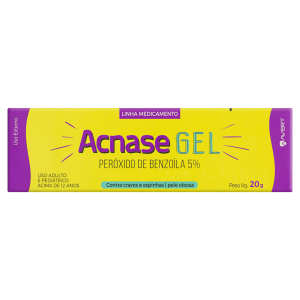 Acnase Gel 50mg/g Gel Dermatológico - Bisnaga com 20g