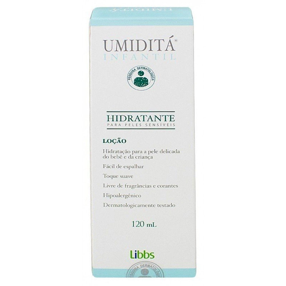 Umiditá Infantil Loção 120mL