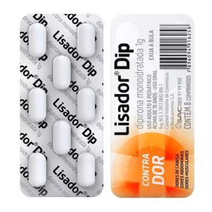 Lisador DIP 1g Comprimido Simples - Blíster com 8 Comprimidos