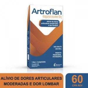 Artroflan 150mg Comprimido Revestido de Liberação Retardada - Caixa com 60 Comprimidos