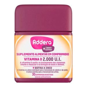 Addera + Cabelo e Unhas 2000UI 30 Comprimidos