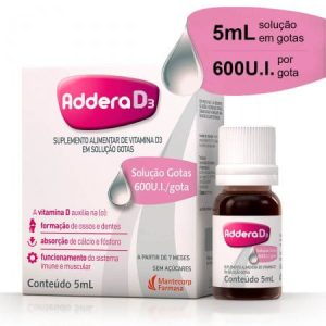 Addera D3 600UI Gotas 5mL
