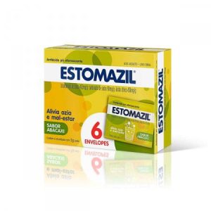 Estomazil 462mg/g + 90mg/g + 438mg/g Pó Efervescente - 6 Envelopes com 5 g