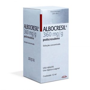 Albocresil 360mg/mL Solução Ginecológica - Frasco com 12 mL