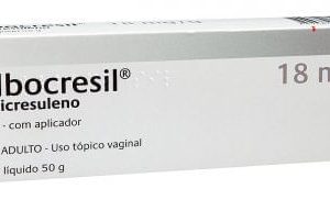 Albocresil 18mg/g Gel Vaginal - Bisnaga com 50 g