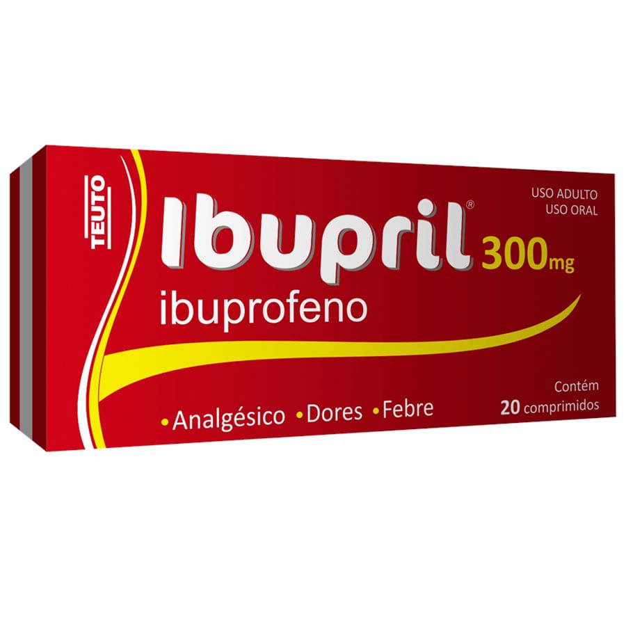 Ibupril 300mg Caixa com 20 Comprimidos