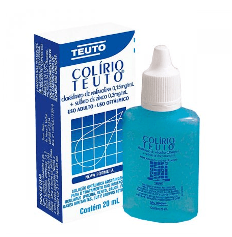 Colirio Teuto - 1 Solução Oftálmica