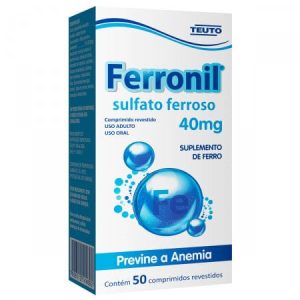 Ferronil 40mg Comprimido Revestido - Caixa com 50 Comprimidos