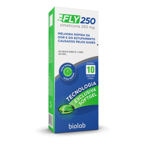 FLY 250mg Cápsula Mole - Caixa com 10 Cápsulas