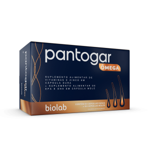 Pantogar Ômega - Caixa com 90 Cápsulas