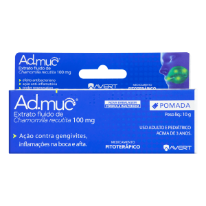Ad-Muc 100mg Pomada com 10g