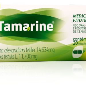Tamarine 6mg 14.634mg + 11.7mg Cápsula Gelatinosa Dura - Caixa com 20 Cápsulas