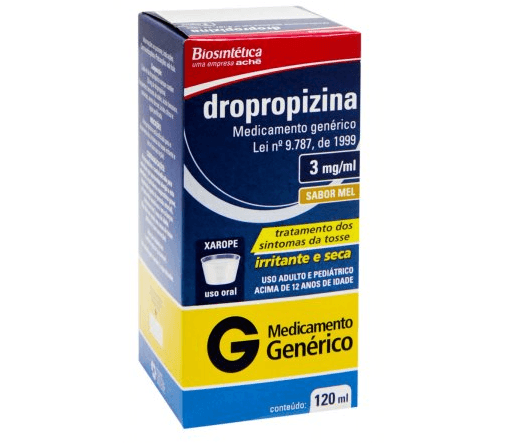 Dropropizina 3mg/ml - 1 Xarope