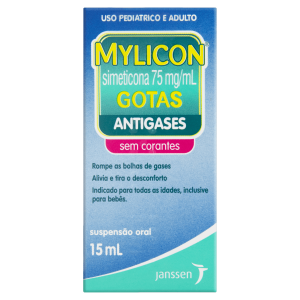 Mylicon 75mg/mL Suspensão Oral (Gotas) - Frasco com 15 mL