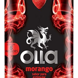 Preservativo Olla Morango 6 Unidades