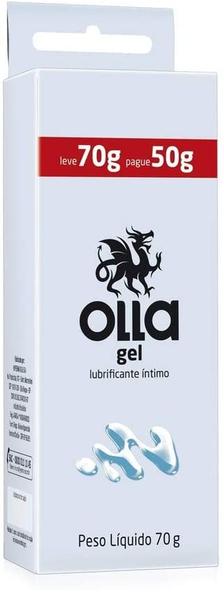 Gel Lubrificante Olla Gel Ice, Tradicional, Leve 70G Pague 50G