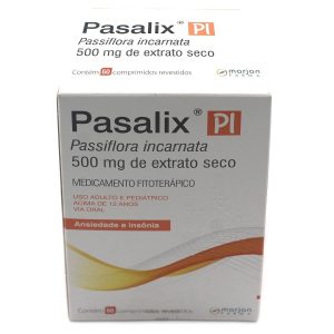 Pasalix Pi 500mg Comprimido Revestido - Caixa com 60 Comprimidos