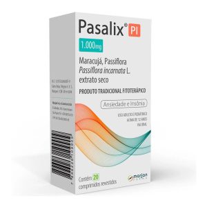 Pasalix Pi 1000mg Comprimido Revestido - Caixa com 20 Comprimidos